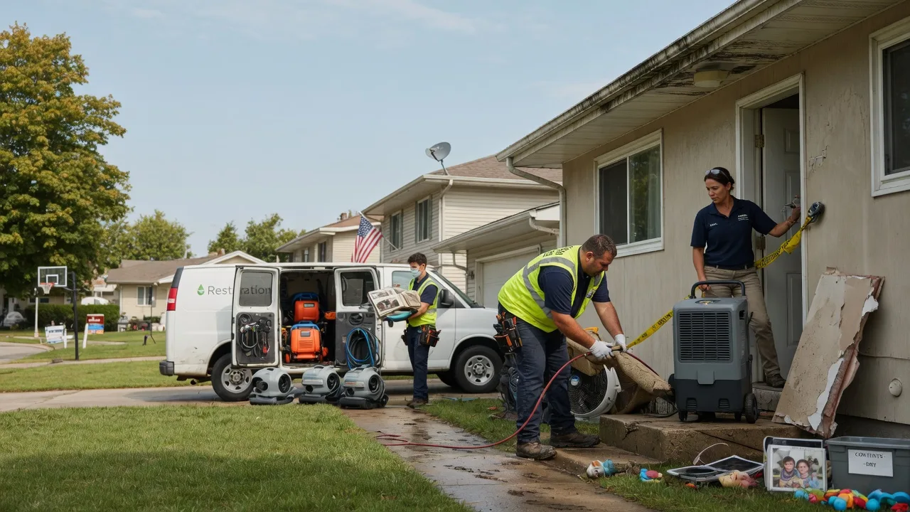 Water Damage Restoration in Monroeton, PA near me
